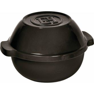 Emile Henry Bread & Potato Pot in Charcoal at Nordstrom