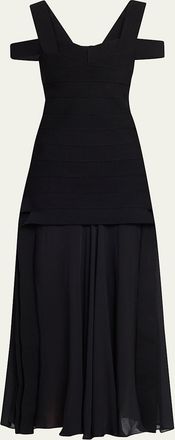 SIMKHAI Callaway Knit Maxi Dress