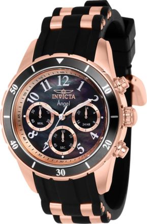Invicta Angel Chronograph Quartz Black Dial Ladies Watch 38756