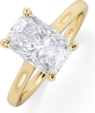 The Diamond Store Amora Radiant 2.00ct Lab Diamond Engagement Ring F/VS1 Set in 18K Gold