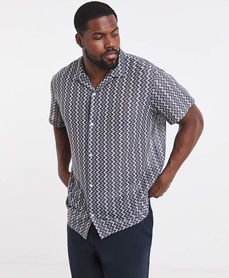 Jack & Jones Jack & Jones Montauk Crochet Shirt