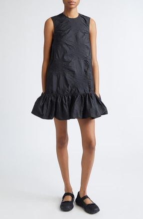 Cecilie Bahnsen Lala Borus Jacquard Dress in Black at Nordstrom, Size 2 Us