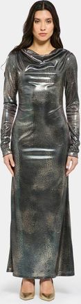 Daska Alasia Dress in Silver Print at Nordstrom, Size X-Small