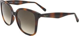 Ferragamo Ferragamo Womens 56 mm Tortoise Sunglasses