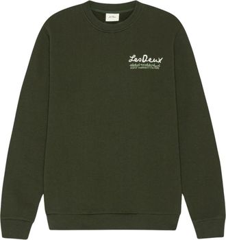 Les Deux Rural Sweatshirt - Heren - Sweatshirts - Groen - XL - Katoen - Hoodies & sweatvesten