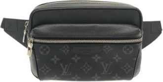 Louis Vuitton Pre-owned Shoulder bag - Heren - Vintage Heuptassen - Zwart - ONE Size - Vintage