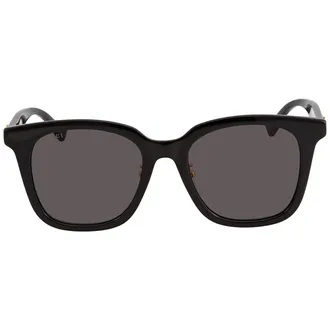 Gucci Grey Square Ladies Sunglasses GG1000SK 001 55