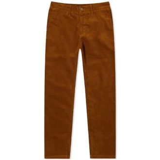Carhartt Work in Progress Carhartt Wip, Slim-fit Trousers, male, Brown, Size: W31 L32 Slim-fit Trousers