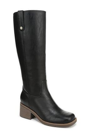 Dr. Scholls Joplin Tall Boot in Black at Nordstrom Rack, Size 7.5 Regular Calf