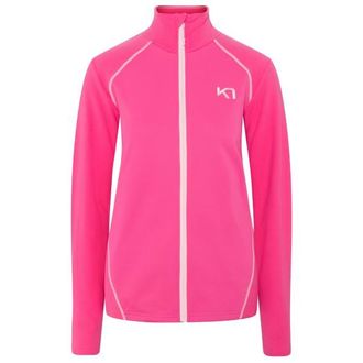 Kari Traa Kari Full Zip Fleece Sweat- & Trainingsjacke f&uuml;r Damen | rosa