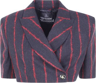 Vivienne Westwood Jacket One-Button Cut Off