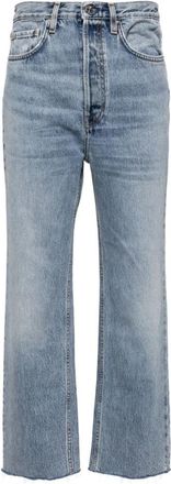 Toteme Klassieke Denim Snit - Dames - Regular Fit Jeans - Blauw - W24 - Denim - Jeans