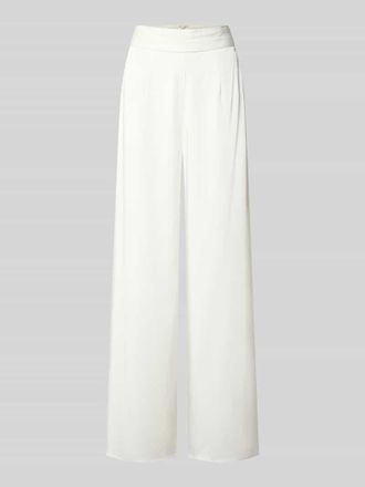 Luxuar Luxuar Stoffhose mit Taillenband und Eingrifftaschen in Offwhite, Größe 38