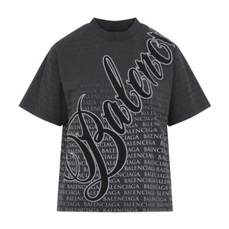 Balenciaga Dames, Tops, Zwart, Maat: XS Katoen
