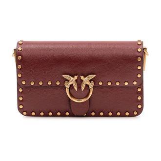 Pinko Pinko, Dames, Tassen, Rood, Maat: ONE Size Zijde