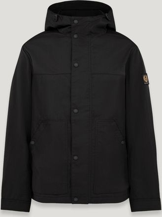 Belstaff Cover Jacket Mens Cotton Gabardine Black Size XS