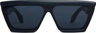 Alaia Geometrische Zonnebril - unisex - Zonnebrillen - Zwart - ONE Size - Accessoires
