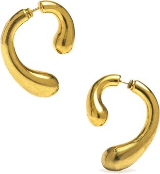 Panconesi p Earrings Small Oro