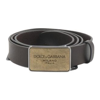 Dolce & Gabbana Belts, male, Brown, Size: 110 CM Belts