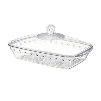 OEM Elegante Bandeja Para Servir Fruta Color Oro Claro, Para Borrar M