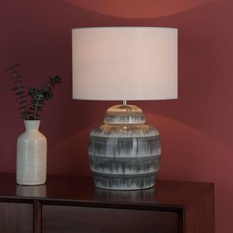 Pagazzi Brenna Grey Table Lamp