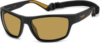 Polaroid 7037/S Pgc(Mu) Zonnebril - unisex - Accessoires - Zwart - Maat: 60 MM Zijde