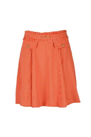 Elisabetta Franchi A-Line Skirt - Red