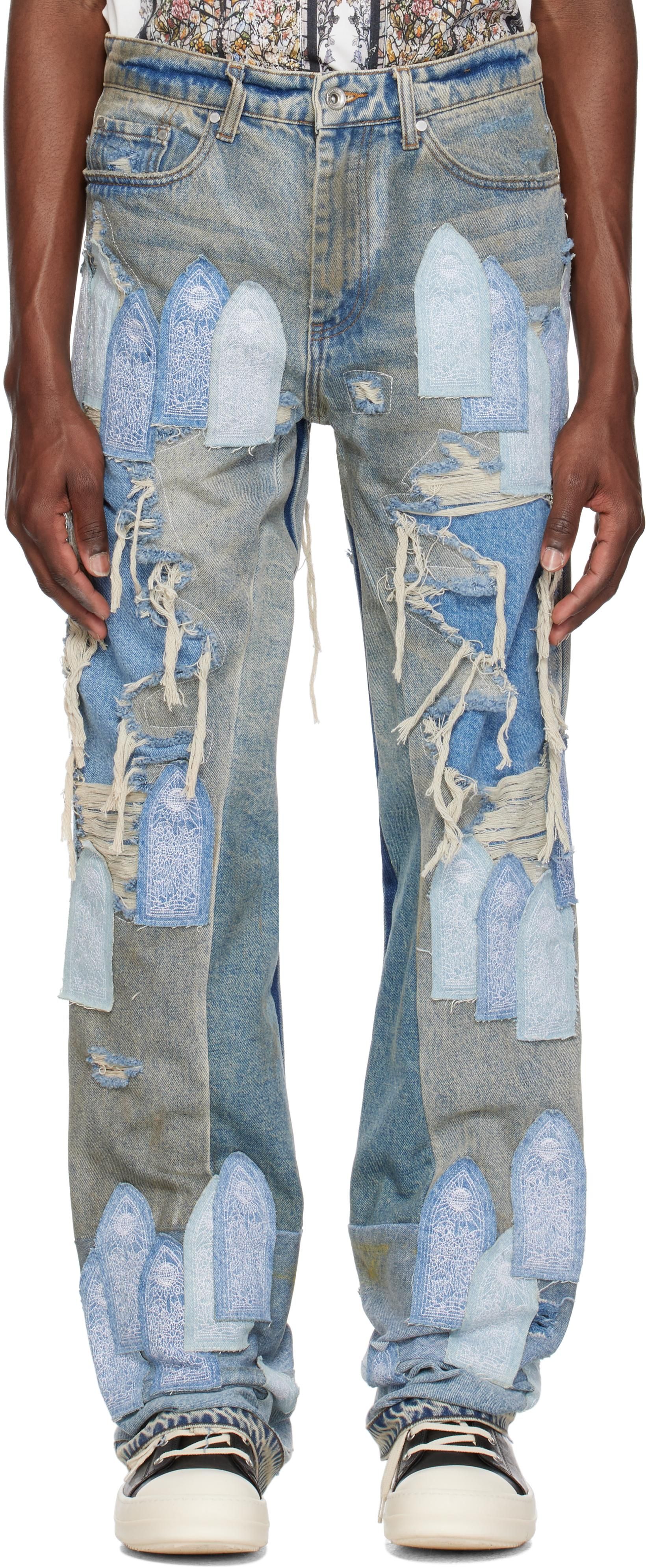 Jeans / Pantalones Vaqueros de Who Decides War by Ev Bravado