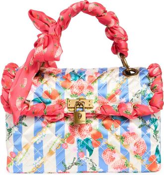 Kurt Geiger Brixton Scarf Shoulder Bag in Open White at Nordstrom Rack