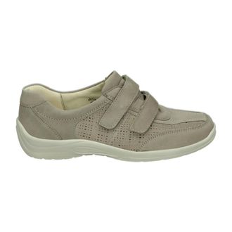 Waldl&auml;ufer Schoenen, Dames, Groen, 41 EU, Leer, Sportieve Lage Damesschoenen Taupe