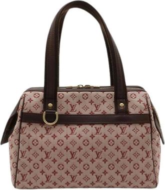 Louis Vuitton Pre-owned Handbags, female, Pink, Size: ONE SIZE Pre-owned Monogram Mini Josephine PM Handbag