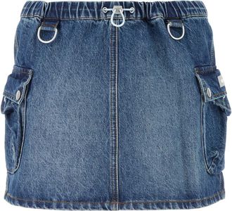 Coperni Womens Denim Mini Shirt - Blue Cotton - Size EU 38 (Womens)