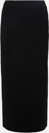 Frankie Shop Solange knitted pencil skirt