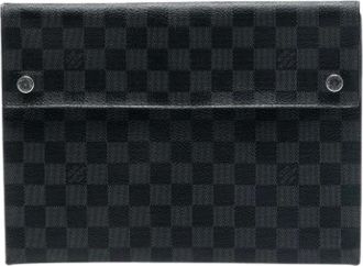 Louis Vuitton Pre-owned Clutches, female, Black, Size: ONE SIZE Pre-owned Canvas Clutch