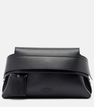 Tod's Wave Mini leather clutch