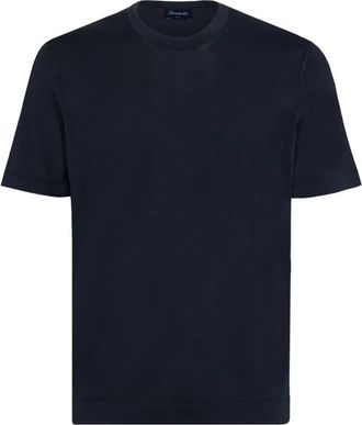 Drumohr T-Shirts - Heren - T-shirts - Blauw - L - Tops
