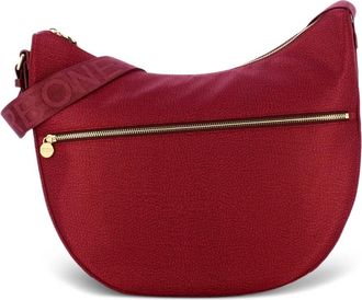Borbonese Borsa a spalla Luna media - Rosso