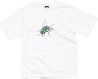 St&uuml;ssy Fly Gear T-Shirt White 1905192-WHIT