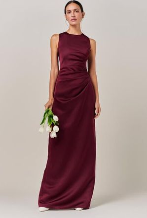BWLDR Estrella Gown in Burgundy at Nordstrom, Size 14