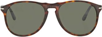 Persol Green Round Mens Sunglasses PO9649S 24/31 55