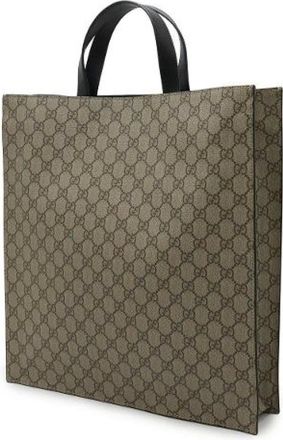 Gucci Pre-owned Tote Bags, female, Beige, Size: ONE SIZE Pre-owned Plastic Tote Bag