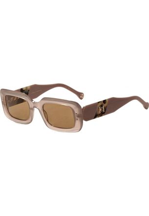 Carolina Herrera Womens HER0187-S-L93-50 HER0187 S 50 L93 Sunglasses - Mocha - One Size
