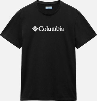 Columbia Mens Columbia Basic Large Chest Logo T-Shirt - Black - Size: 40