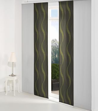 Wirth Schiebegardine »LUPARA« Paneelwagen 1 Stk. tlg. Inkl. Montagezubehör