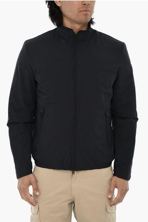 Woolrich Solid Down Jacket With Quilted Lining size M