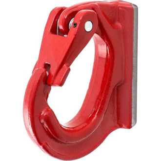 OEM Gancho Para Soldar, Gancho De Elevaci&oacute;n, Acabado Pintado, L&iacute;mite De Carga De Trabajo De 3 Toneladas Para Tractor, Gr&uacute;a, Etc., Rojo
