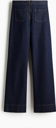H&M Wide Ultra High Jeans - Blue