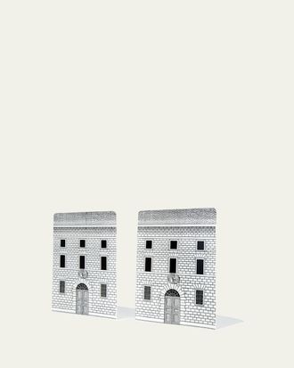 Fornasetti Architettura Bookends