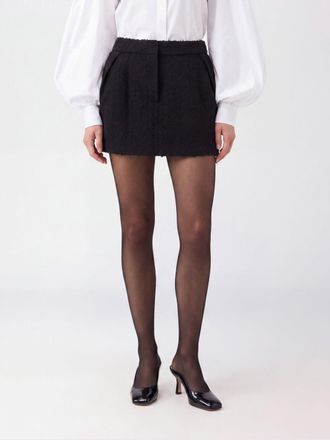 Magda Butrym Wool Blend Slim Fit Pencil Mini Skirt