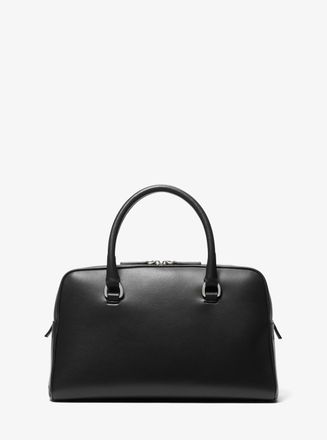 Michael Kors Kasia Medium Leather Satchel